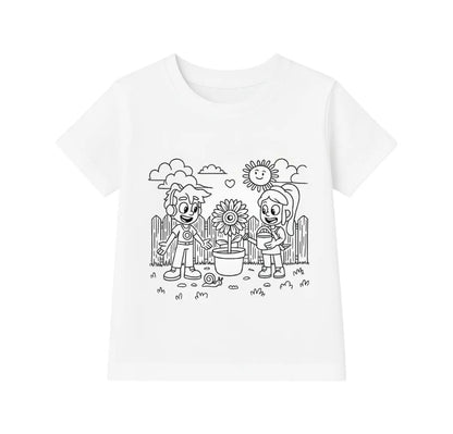 Camiseta Gato Galactico Para Pintar